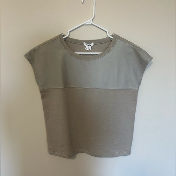 Beautiful Helmut leather blouse - Picture 2 of 4